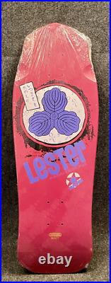Tracker Skateboards Lester Kasai Repro New in Shrink with grip and card