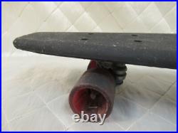 True Glide Flex Skateboard Black Plastic 1970s Frand Corp Made in USA