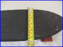True Glide Flex Skateboard Black Plastic 1970s Frand Corp Made in USA