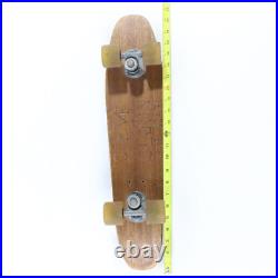 Universal Grabber 1 Continental Vintage Wooden Skateboard Deck 23