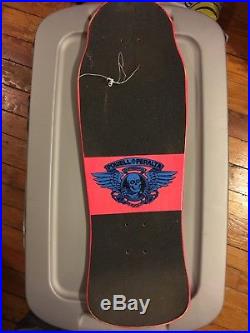 Used 1983Powell PeraltaTony HawkSignedSkateboard Deck! Vintage