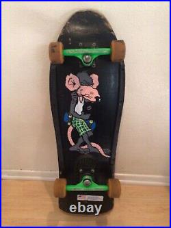 VARIFLEX Skate Rat Vintage SKATEBOARD Complete 1980's 90's NICE SHAPE Retro Deck