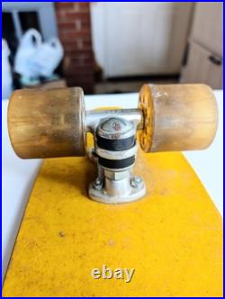 VINTAGE 1970's Franklin 500 Banana Skateboard ACS-430 TRUCKS Authentic RARE