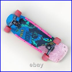VINTAGE 1980s VISION KELE Pro Model Skateboard Deck & Trucks COMPLETE with No Grip