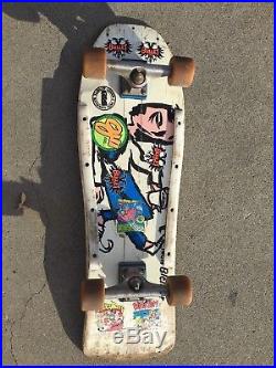 VINTAGE G&S Neil Blender Coffee Break. Rare original 80s skateboard complete