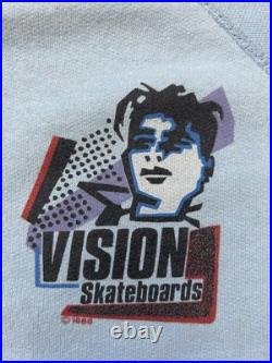 VINTAGE MARK GONZALES VISION 1985 Crewneck Sweatshirt MEDIUM SKATEBOARD