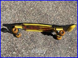 VINTAGE NASH REDLINE CONCAVE BOARD SKATE OR DIE XR-2 SKULL CROSSBONES 1980's