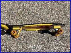 VINTAGE NASH REDLINE CONCAVE BOARD SKATE OR DIE XR-2 SKULL CROSSBONES 1980's