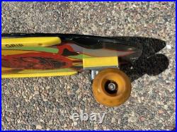 VINTAGE NASH REDLINE CONCAVE BOARD SKATE OR DIE XR-2 SKULL CROSSBONES 1980's