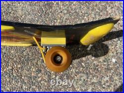 VINTAGE NASH REDLINE CONCAVE BOARD SKATE OR DIE XR-2 SKULL CROSSBONES 1980's