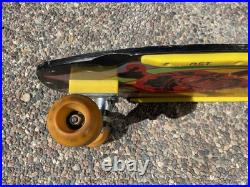 VINTAGE NASH REDLINE CONCAVE BOARD SKATE OR DIE XR-2 SKULL CROSSBONES 1980's