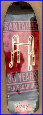 VINTAGE SKATEBOARD NOS 2003 SANTA CRUZ 30 FN YEARS Z-Flex Sims Powell Peralta
