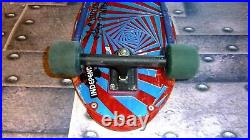 VINTAGE VISION GATOR Mark Gator Rogowski skateboard RED & BLUE PRO MODEL RARE