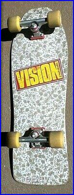 VINTAGE VISION PUNK SKULLS COMPLETE 80s old-school skateboard 1986 Independent