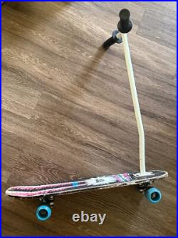 VINTAGE Valterra BACK TO THE FUTURE SKOOT SKATEBOARD mcfly madrid 1980s