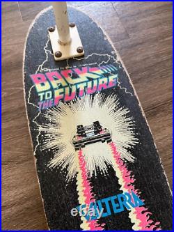 VINTAGE Valterra BACK TO THE FUTURE SKOOT SKATEBOARD mcfly madrid 1980s