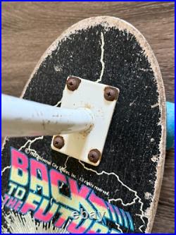 VINTAGE Valterra BACK TO THE FUTURE SKOOT SKATEBOARD mcfly madrid 1980s