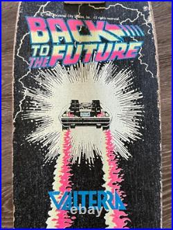 VINTAGE Valterra BACK TO THE FUTURE SKOOT SKATEBOARD mcfly madrid 1980s