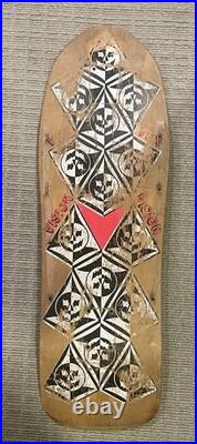 VINTAGE Vision Vex Cave Skateboard Deck