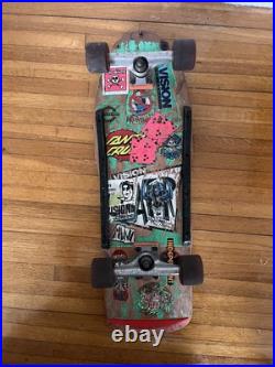 VISION Gator Skateboard Deck. Vision Mark Gonzales Sticker And Stage 1 Indies