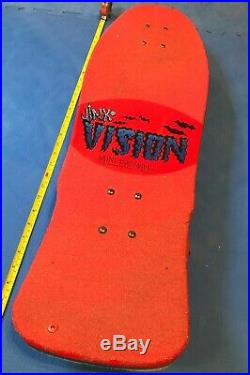 VISION Jinx skateboard+vintage Tracker trucks, Vision Bullet wheels