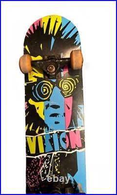 VISION PSYCHO STICK SKATEBOARD -VISION STREET WEAR 1980s Reissues
