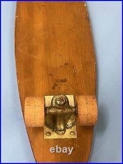 VNTG 1960's Sidewalk SurferSkateboard Chicago Truck Clay wheels#76P. Surfer ENT