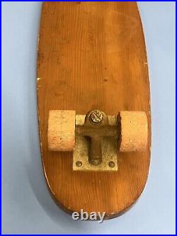 VNTG 1960's Sidewalk SurferSkateboard Chicago Truck Clay wheels#76P. Surfer ENT
