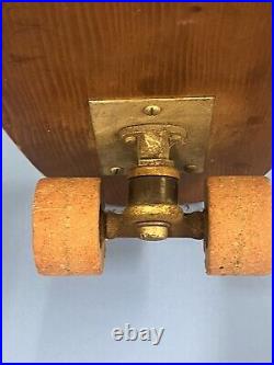 VNTG 1960's Sidewalk SurferSkateboard Chicago Truck Clay wheels#76P. Surfer ENT