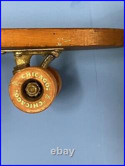 VNTG 1960's Sidewalk SurferSkateboard Chicago Truck Clay wheels#76P. Surfer ENT