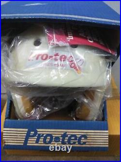 VTG 1980's PRO-TEC FIREFLY CHILD'S BICYCLE / SKATEBOARD Helmet SMALL WHITE