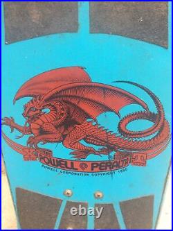 VTG 1986 Skateboard STEVE CABALLERO XT Dragon Powell Peralta Slime Balls Indy
