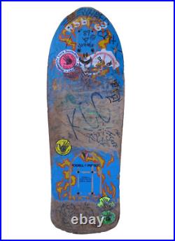 VTG 1988 Powell Peralta TOMMY GUERRERO 7PLY Flaming Dagger Skateboard Deck RARE