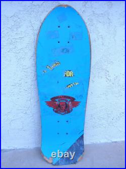 VTG 1988 Powell Peralta TOMMY GUERRERO 7PLY Flaming Dagger Skateboard Deck RARE