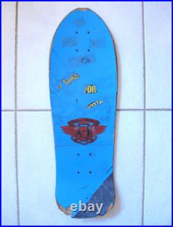 VTG 1988 Powell Peralta TOMMY GUERRERO 7PLY Flaming Dagger Skateboard Deck RARE