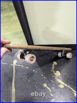 VTG 60s/70s Super Surfer Skateboard Wooden Deck Clay Wheels Metal Trucks RARE