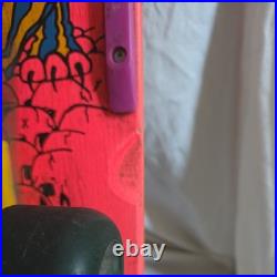 VTG 80s Nash Red Line Skateboard Executioner Dragon Skulls XR-2 Trucks Orange