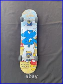 VTG 90s Pancho Moler Think Skateboard Deck Mini Pro Model Tensor trucks COMPLETE