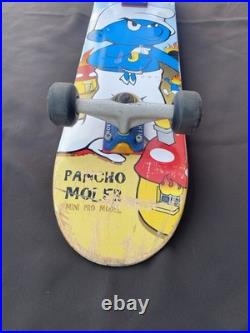 VTG 90s Pancho Moler Think Skateboard Deck Mini Pro Model Tensor trucks COMPLETE
