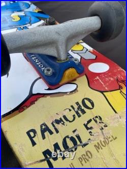 VTG 90s Pancho Moler Think Skateboard Deck Mini Pro Model Tensor trucks COMPLETE