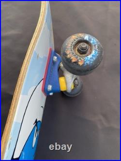 VTG 90s Pancho Moler Think Skateboard Deck Mini Pro Model Tensor trucks COMPLETE