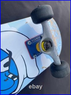 VTG 90s Pancho Moler Think Skateboard Deck Mini Pro Model Tensor trucks COMPLETE