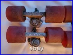 VTG GT Wheels (8) & GT Pro-Trax Trucks (4) Set Of 2 Pre-owned Used Skateboard VTG GT Wheels (8) & GT Pro-Trax Trucks (4) Set Of 2 Pre-owned Used Skateboard
