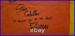 VTG Skateboarder Magazine Autographed Tanktop 1970 Rodney Mullen Steve Caballero