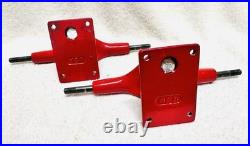 VTG Venture Red Skateboard Trucks Sixtrack White- USED