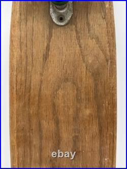 VTG ZIPEES Sidewalk Surfboard 60s Skateboard Manning Mfg Chicago Wood Deck M-444