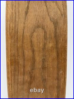 VTG ZIPEES Sidewalk Surfboard 60s Skateboard Manning Mfg Chicago Wood Deck M-444