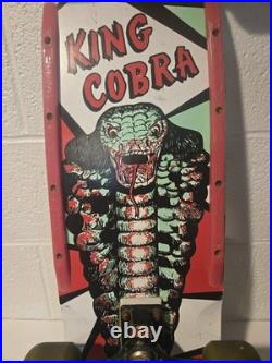Valterra King Cobra Skateboard Vintage Used Good Condition