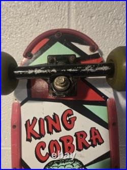 Valterra King Cobra Skateboard Vintage Used Good Condition