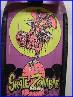 Valterra Skate Zombie Skateboard Concave Torpedo Longboard Vintage 1980s